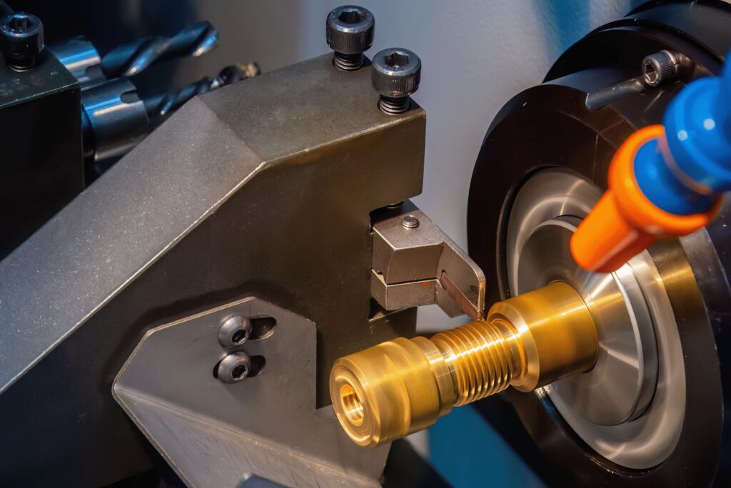 Injection molding machine with a production mold